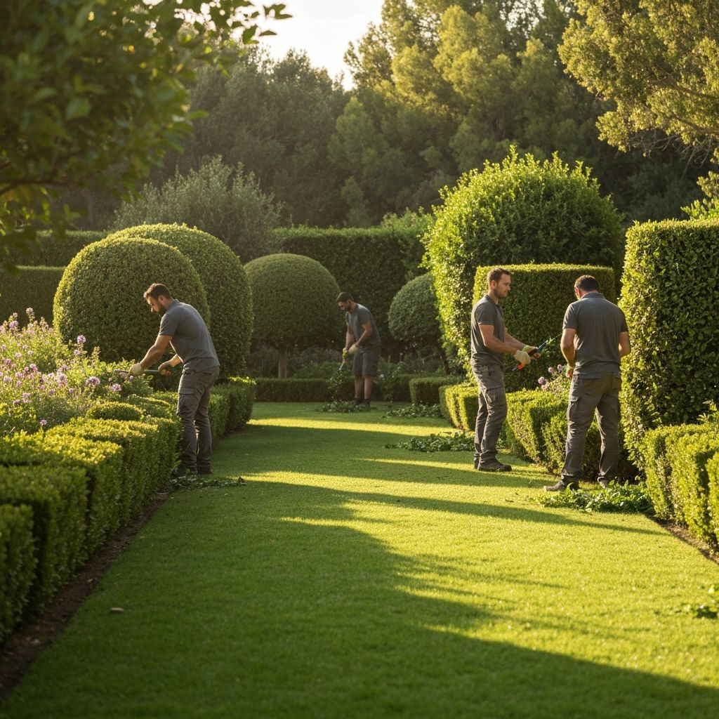 Mantenimiento y poda de jardín en Calafell