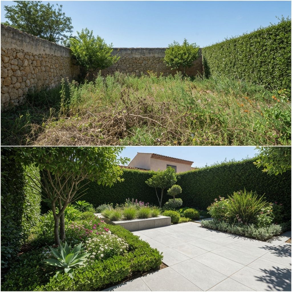 Limpieza y desbroce de parcela en Tarragona